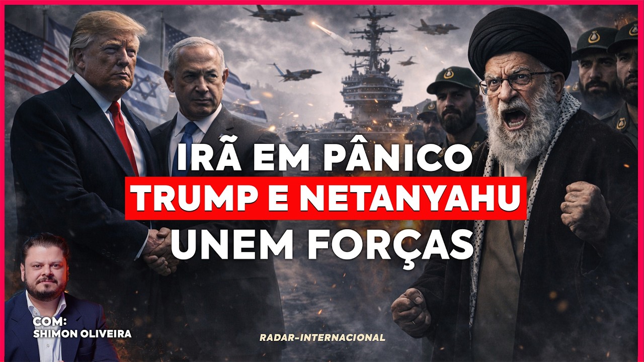 MAIS UM PORTA AVIÕES no ORIENTE MÉDIO - TRUMP avisa o IRÃ e ISRAEL entra no JOGO