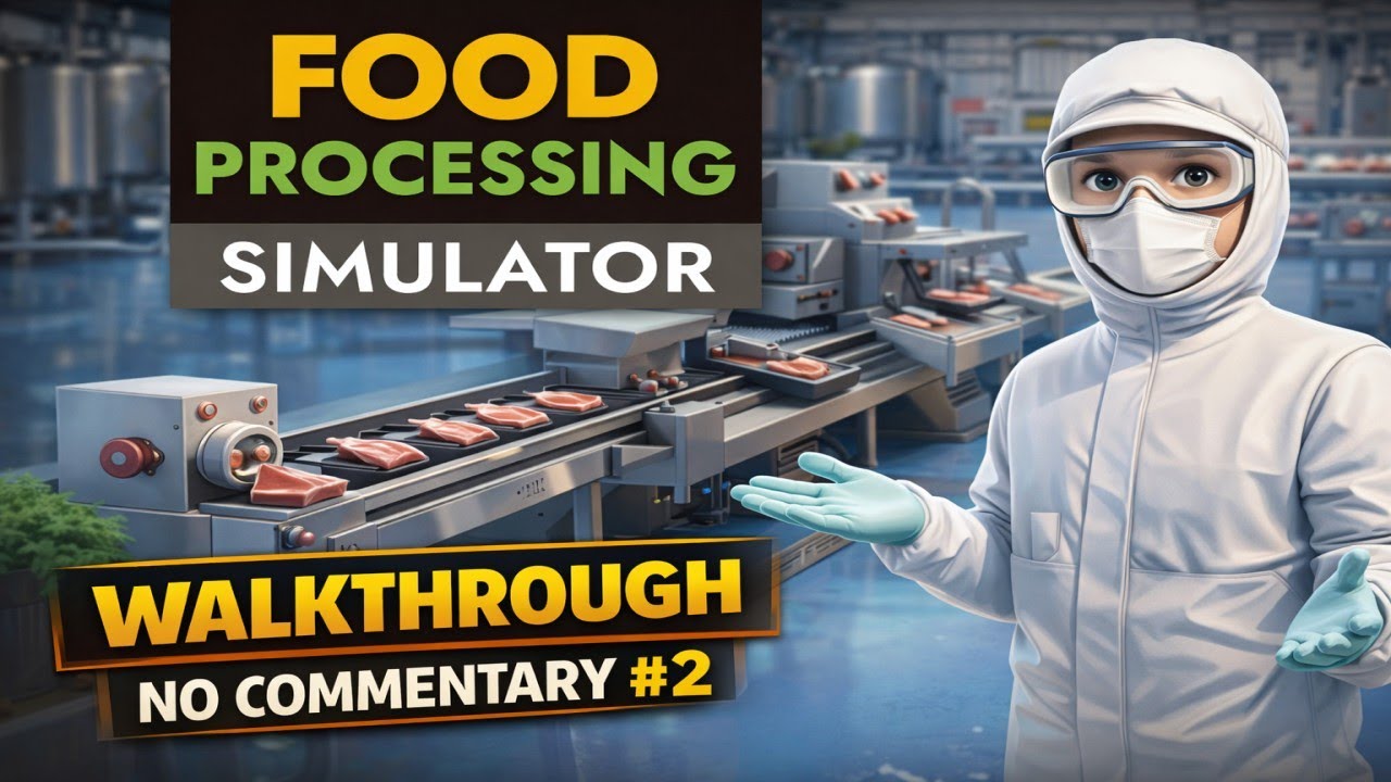 Food Processing Simulator | Walkthrough | No Commentary #2