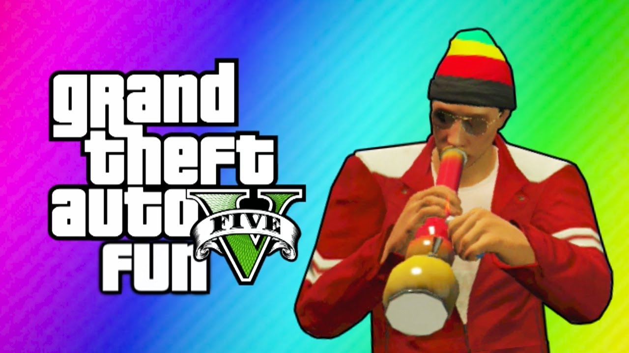 GTA 5 Online Funny Moments - Carlos, Tripping out, Under Map Glitch, Balancing Helicopters!
