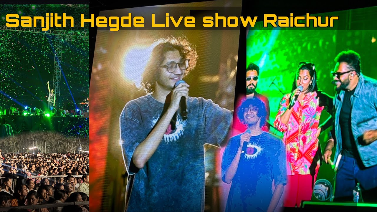 RAICHUR UTSAVA | SANJITH HEGDE LIVE SHOW