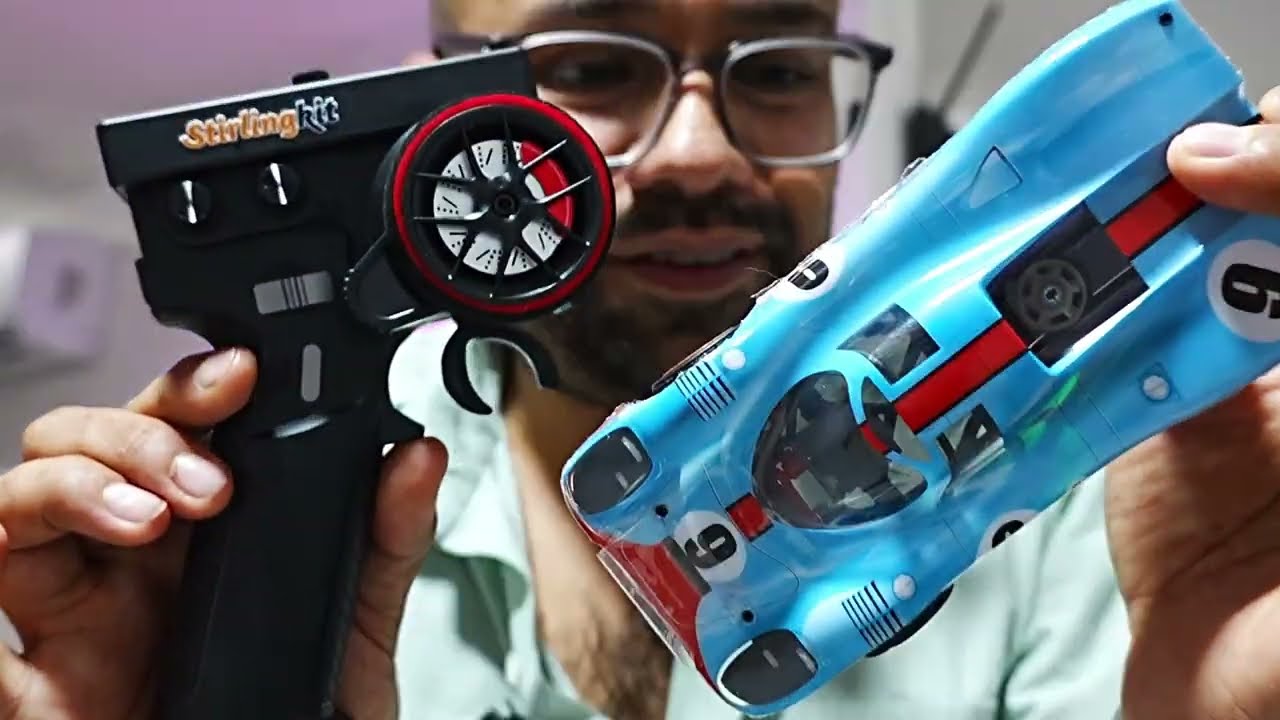Replica LEMANS 1:28 para armar con todo lo necesario para que funcione! WOW