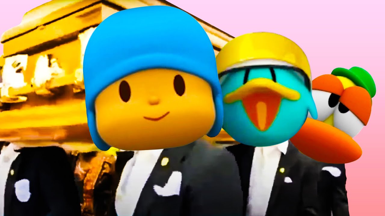 Pocoyo EPIC COLLECTION! Part 1 - Coffin Dance Song (COVER)
