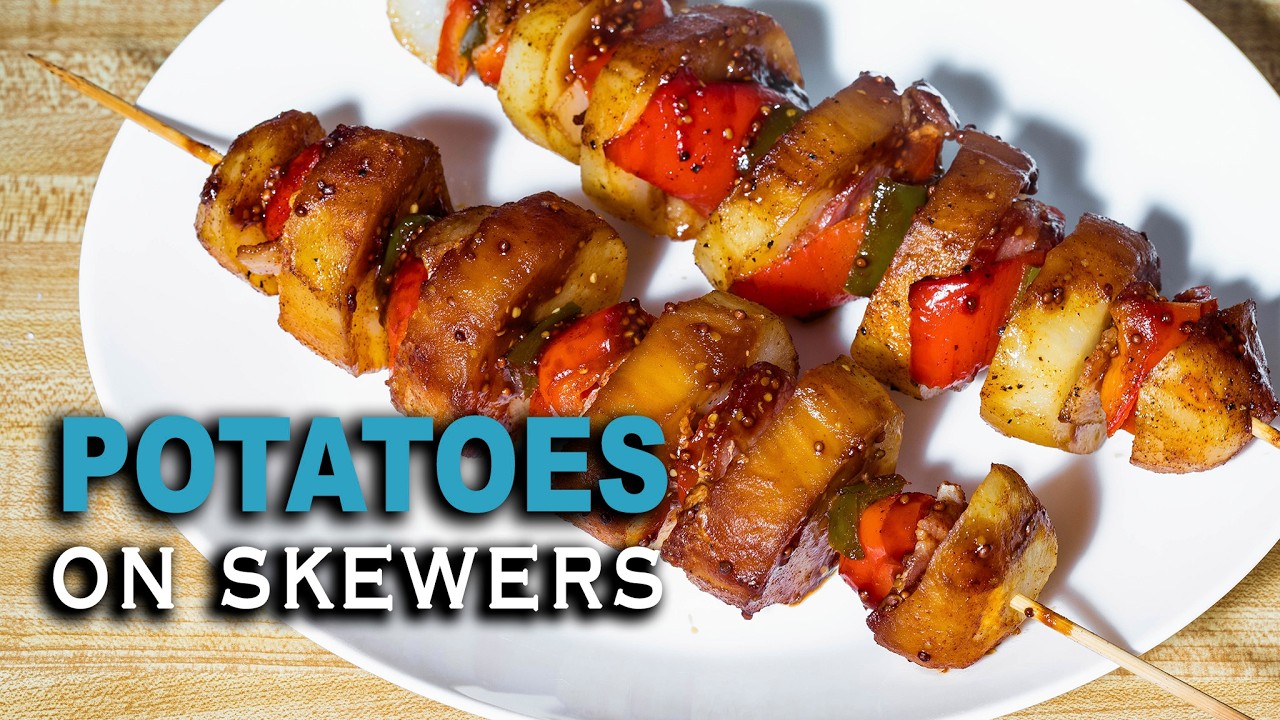 POTATOES ON SKEWERS  - Recipe