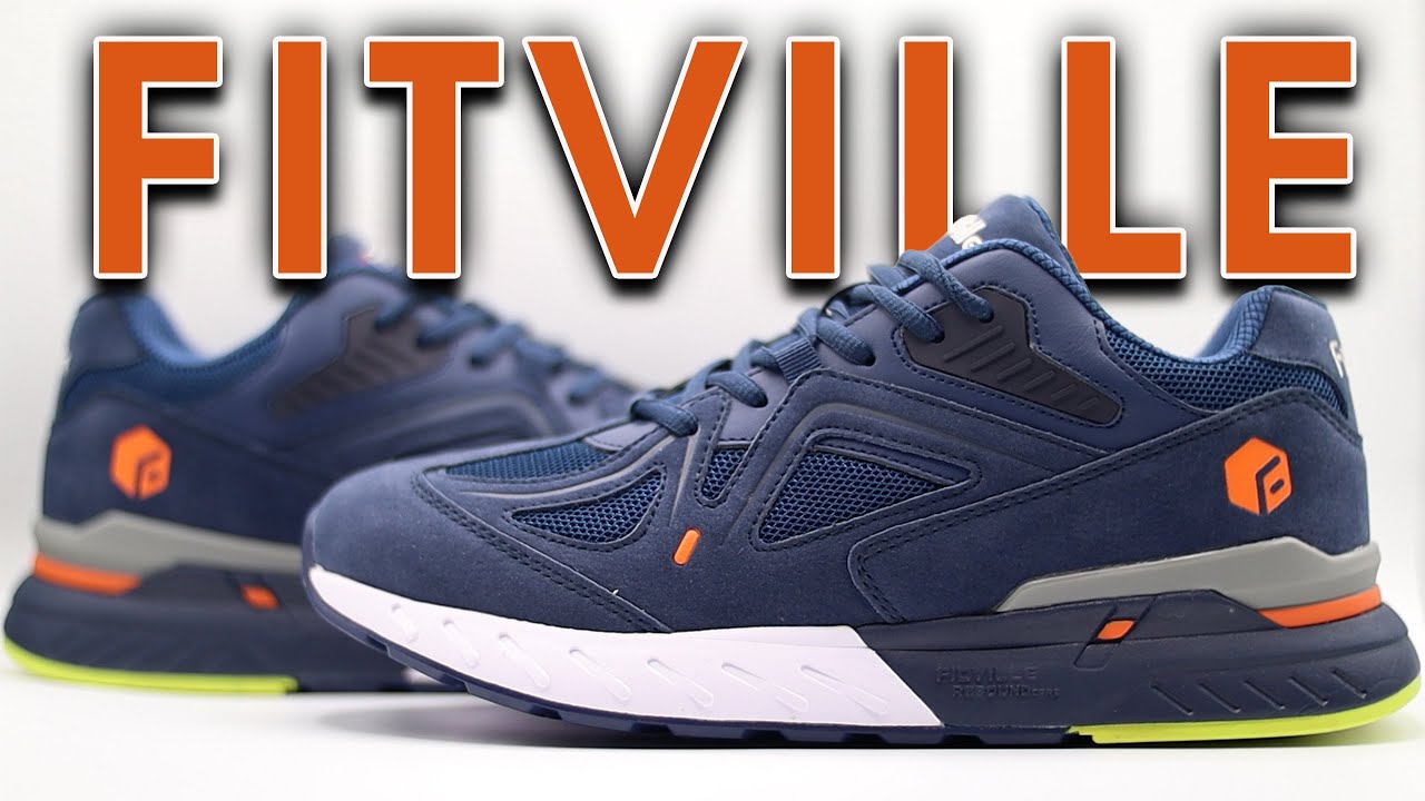 Best Shoes For Wide Feet! | FitVille Rebound Core 'Majolica Blue' Detailed Review