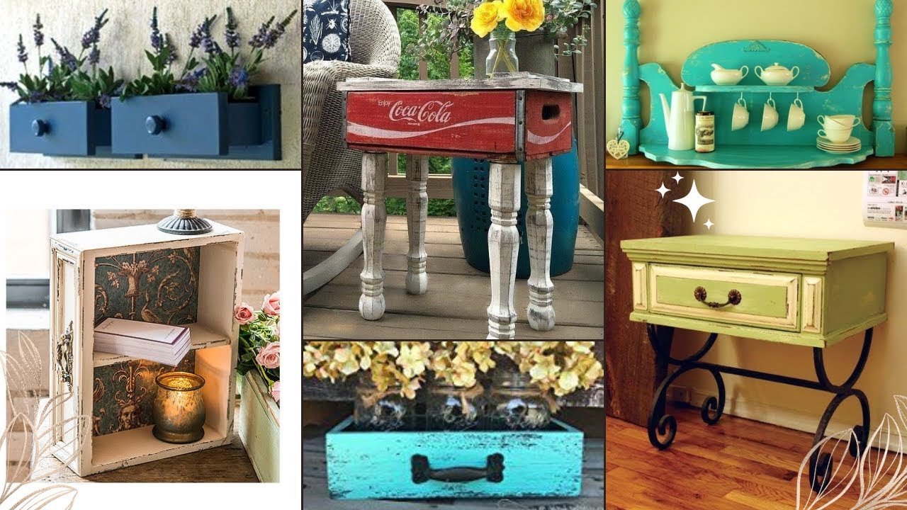 Don’t Throw It Away! Turn Old Furniture into Reclaimed Masterpieces Ideas