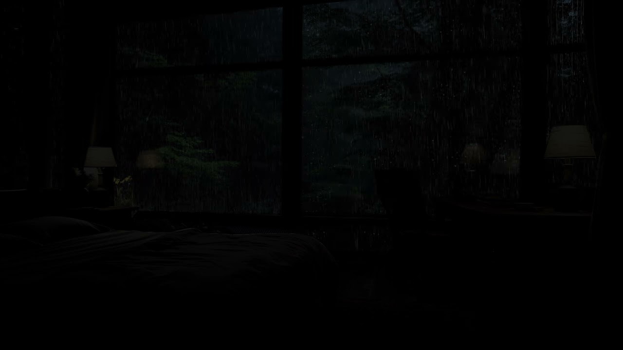 Embrace the Calm: Dark Room Rain Sounds for Nostalgia and Tranquility