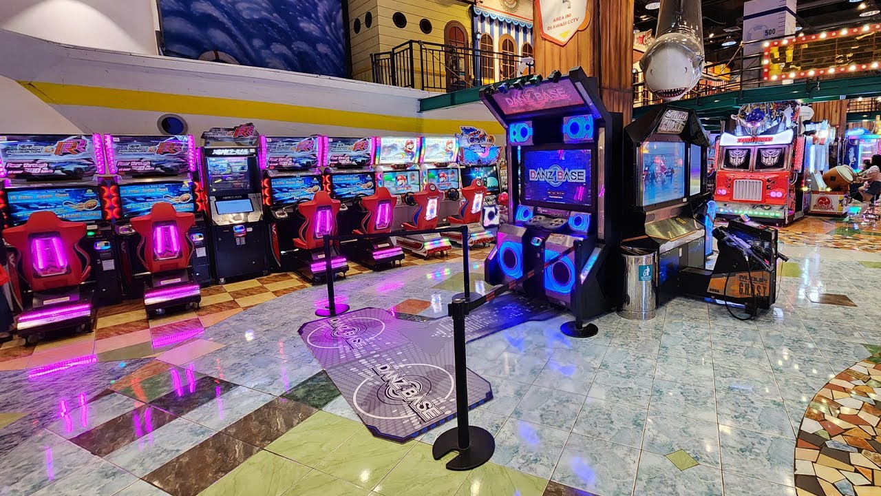 Остров сокровищ Funworld в торговом центре Mall of Indonesia | Туры по аркадам в Джакарте 🇮🇩