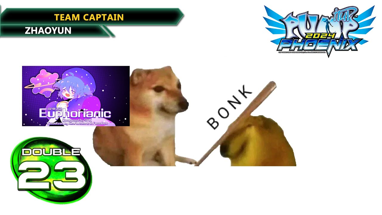 I (almost) got the spiciest twists steps: Euphorianic D23 | PUMP IT UP PHOENIX