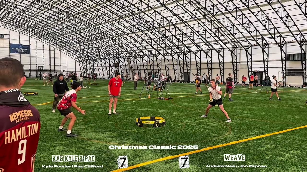 2025 Christmas Classic | Pool Play | Fowler/Clifford vs Nee/Esposo | Roundnet/Spikeball