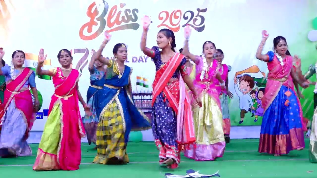 Yasoda Concept School 17th Annual Day Bliss 2025 || 6th Class Girls || Pare Godari