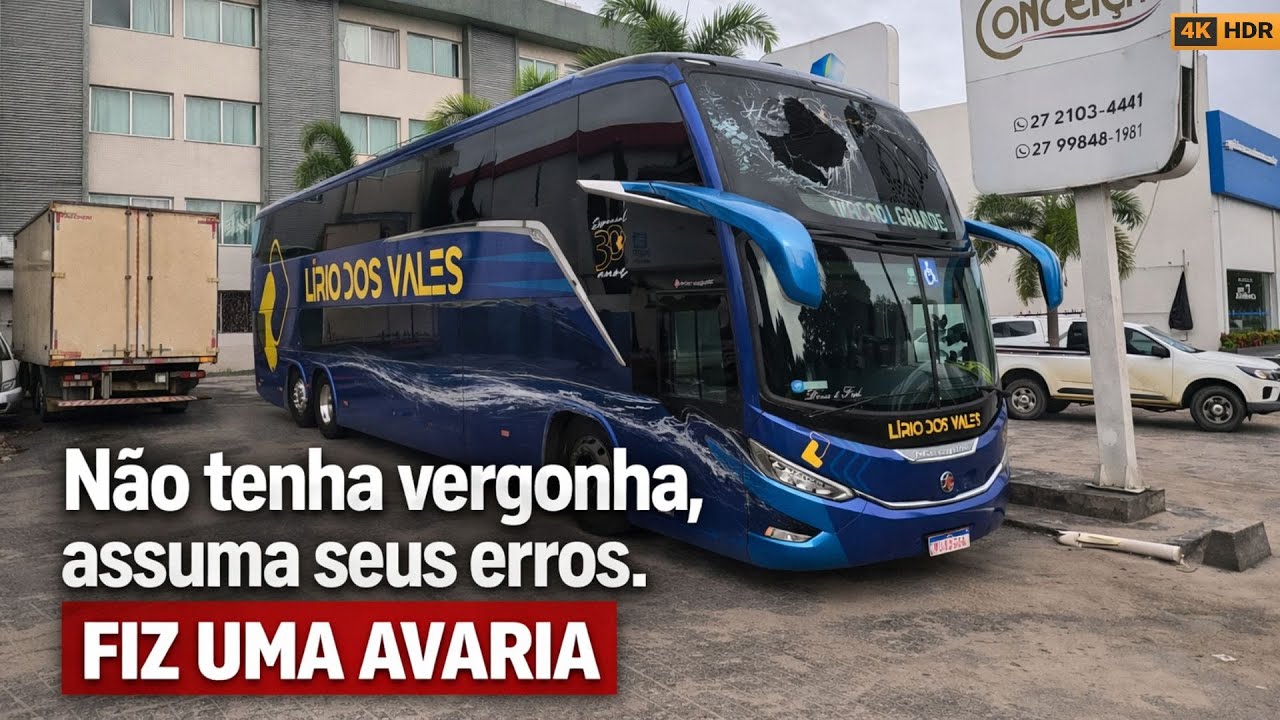 FIZ UMA AVARIA 😱