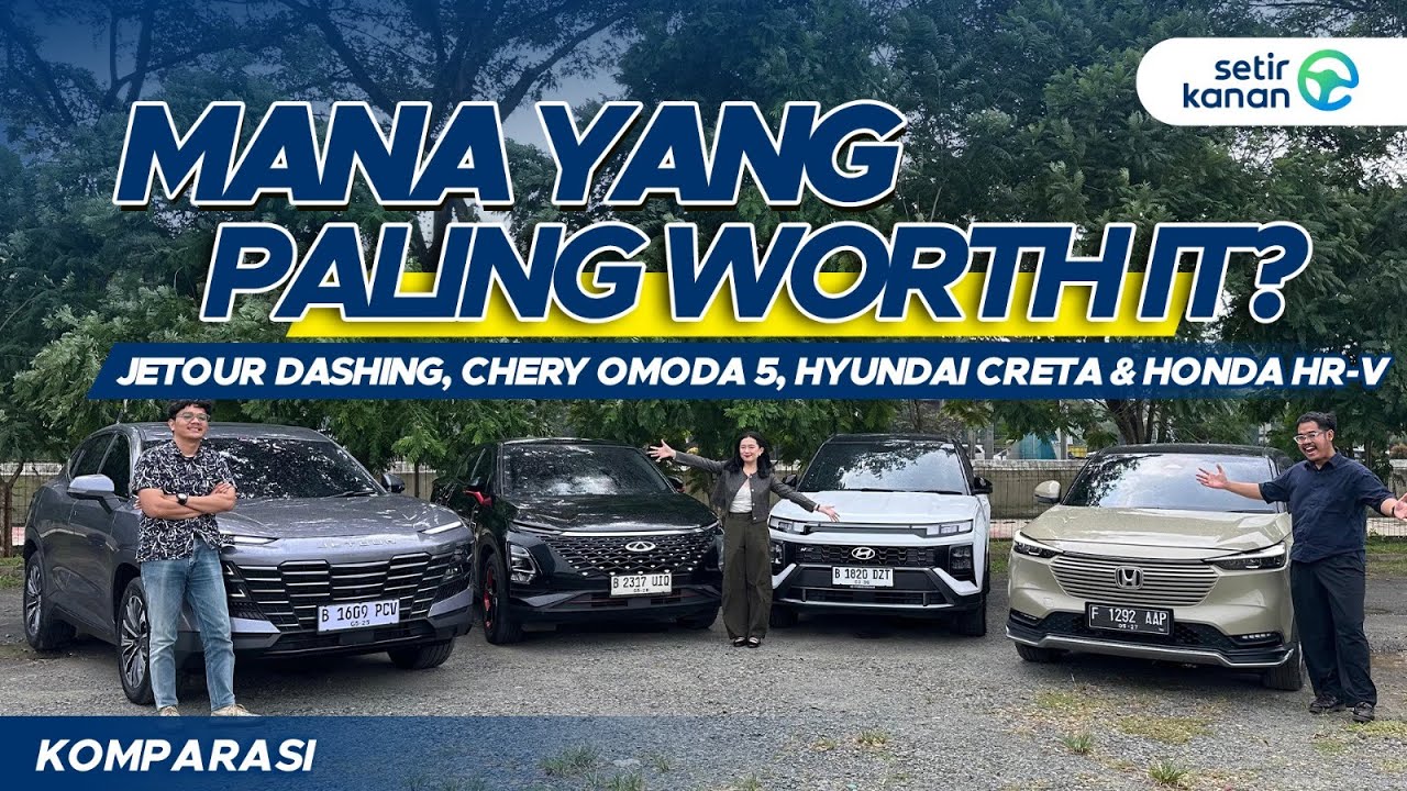 Jetour Dashing, Honda HR-V, Hyundai Creta & Chery Omoda 5 : Kupas Tuntas Semuanya! | Setir Kanan