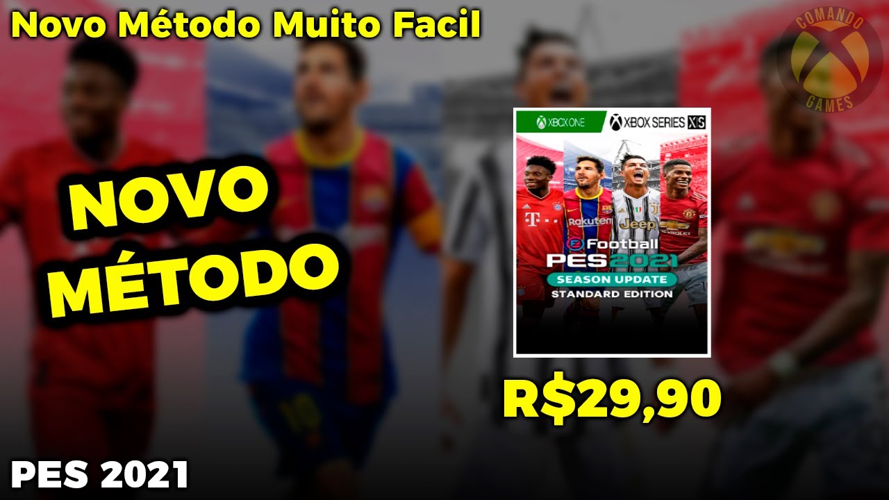 Novo Método!! Pes 2021 Xbox One e Series XS - Comando Games