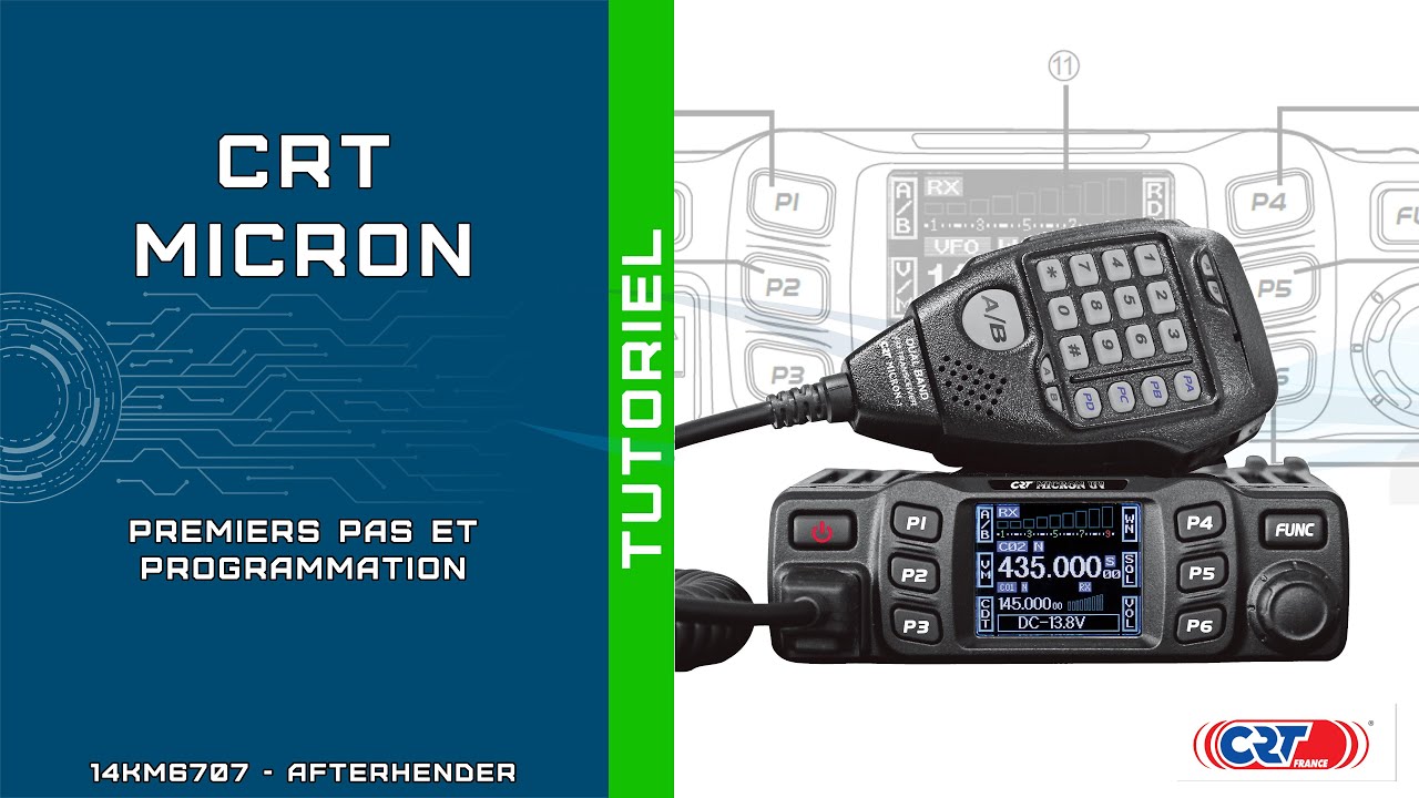 CRT MICRON - premiers pas et programmation