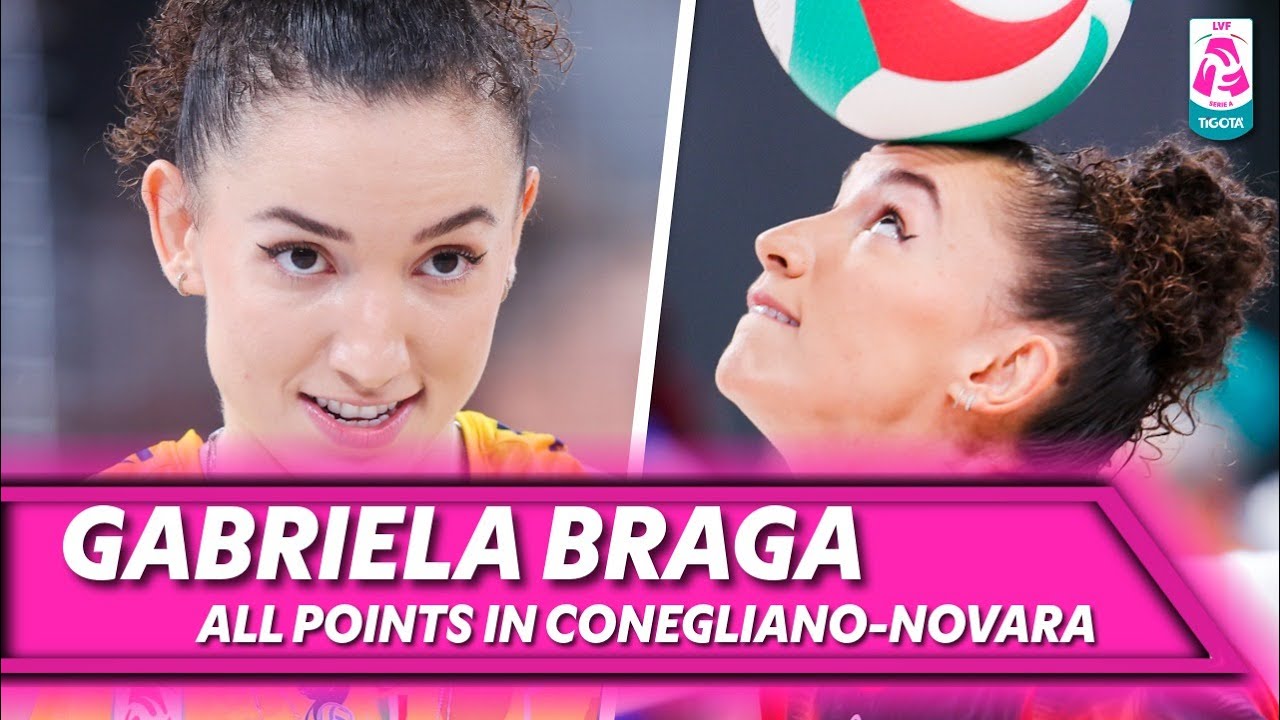SUPER GABI, All points in Big Match Conegliano - Novara | 18^ Round | Lega Volley Femminile 2025/26