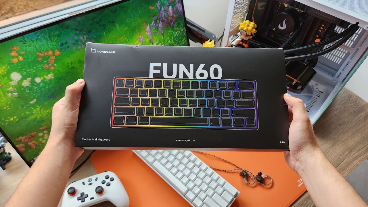 Esse é o melhor teclado barato para jogos competitivos  - Akko FUN 60 Pro