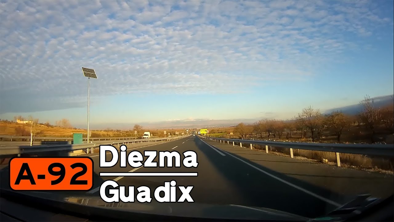 Autovía A-92:  Diezma - Guadix