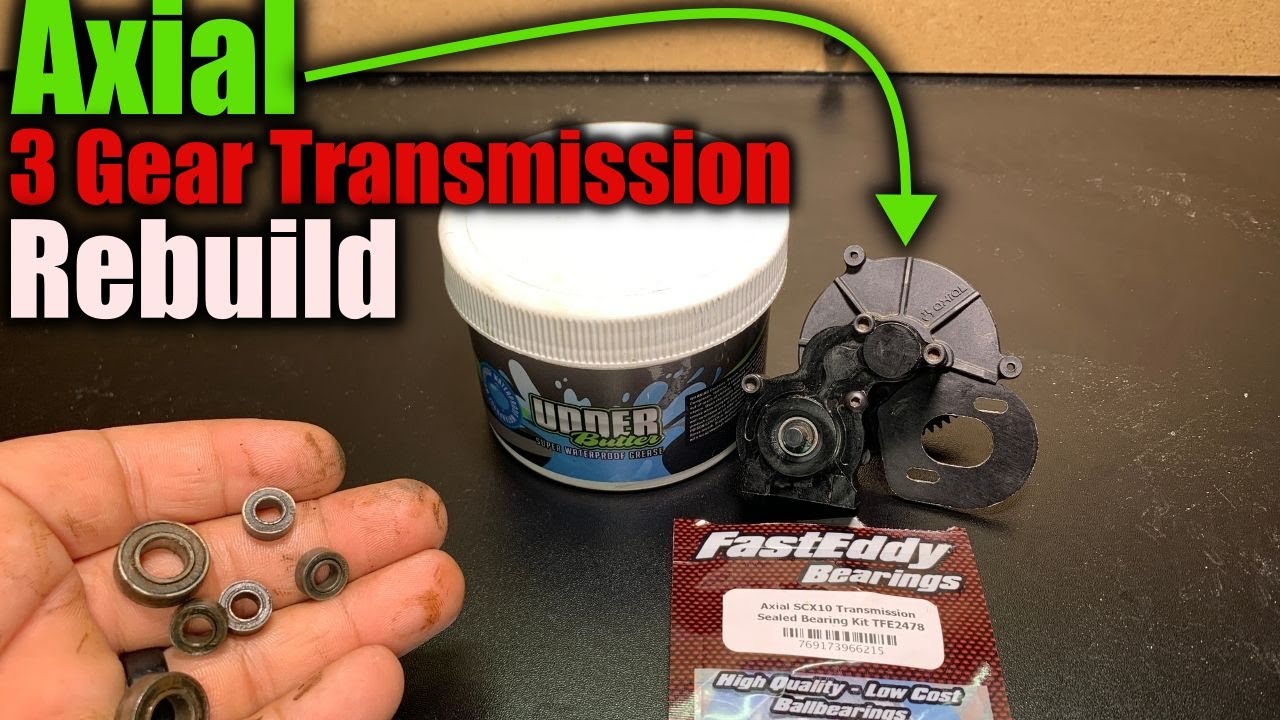 How To Rebuild a Axial 3 Gear Transmission