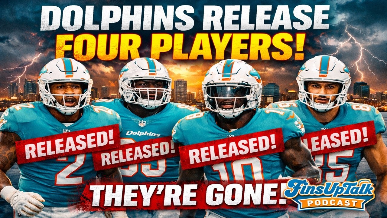 Miami Dolphins Release Bradley Chubb, James Daniels, Tyreek Hill, and Nick Westbrook-Ikhine