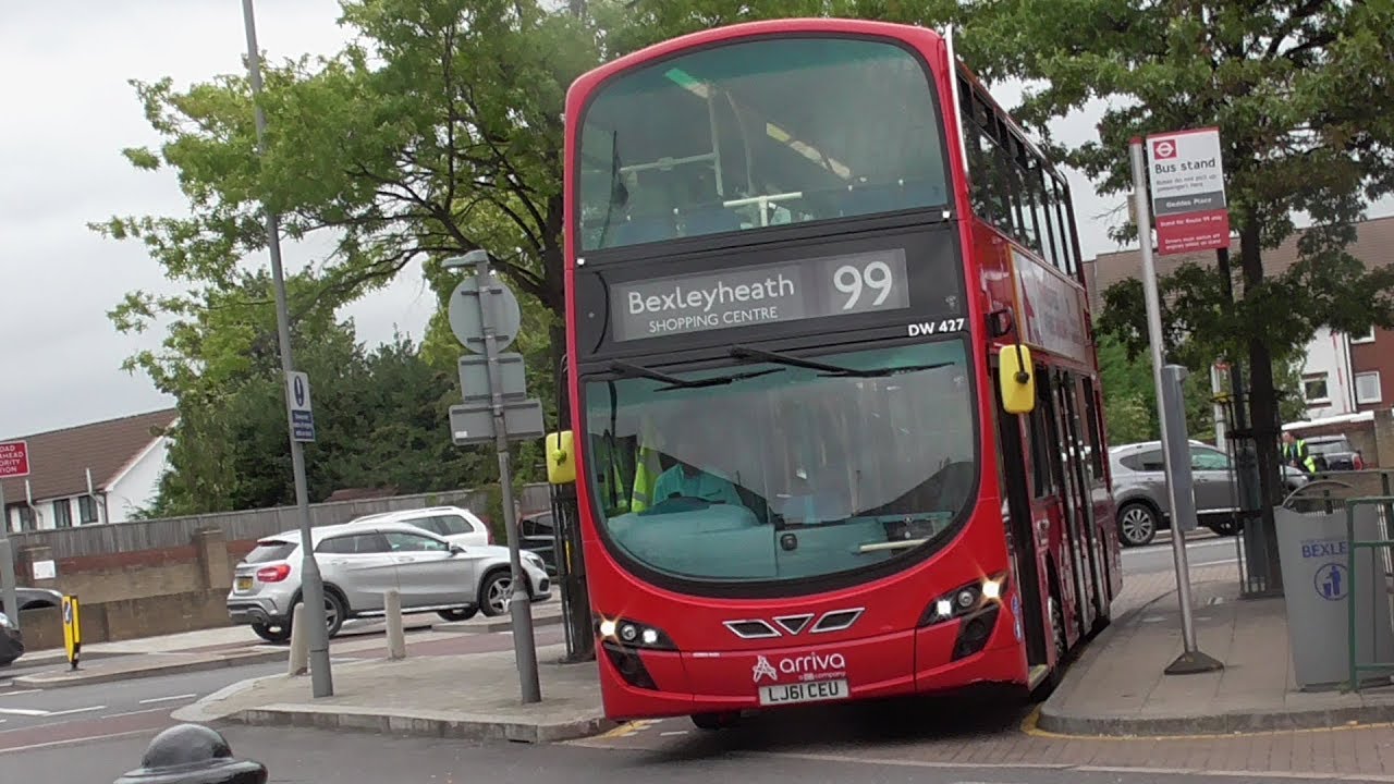 99 Full London Bus Route: Woolwich - Bexleyheath Shopping Centre Arriva Part 1