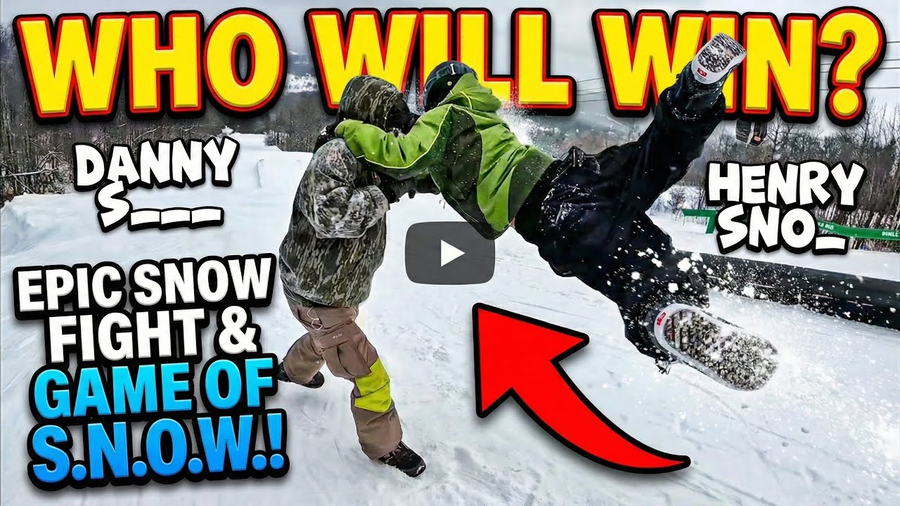BATTLE ON THE SNOW ❄️ Henry vs Danny Went WAY Too Far…