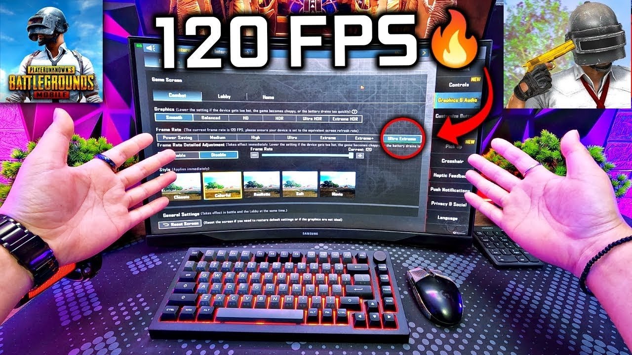 PUBG MOBILE - LIBERAR 120 FPS NO GAMELOOP