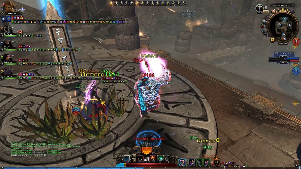 Neverwinter Premade PvP - Synergy vs Forsaken mixed premade