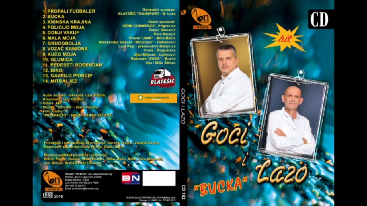 Goci i Lazo - Policijo moja BN Music Etno 2016