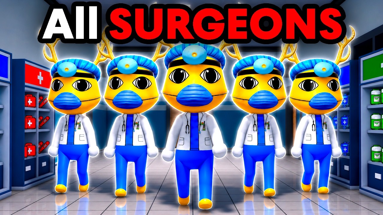 SPEEDRUNNING With A SURGEON Only Team In Animal Hospital...