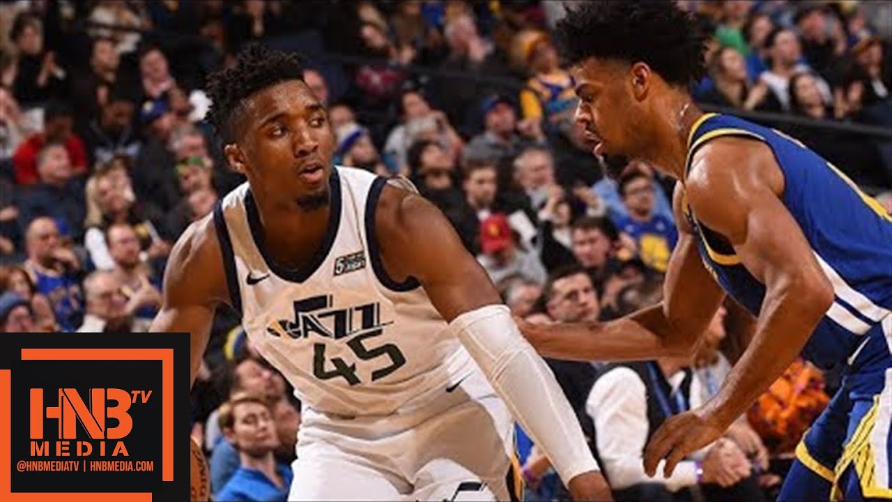 Golden State Warriors vs Utah Jazz Full Game Highlights / March 25 / 2017-18 NBA Season