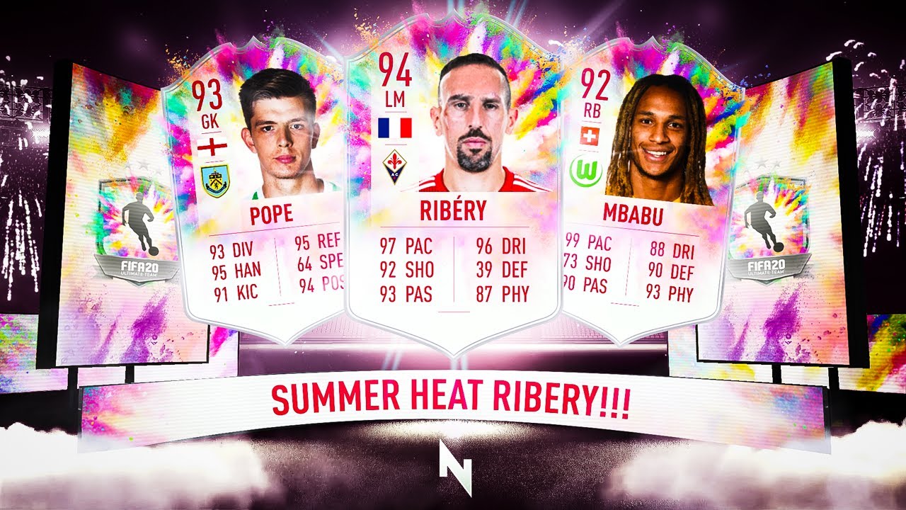 END GAME 94 SUMMER HEAT RIBERY SBC! + MBABU SUMMER HEAT OBJECTIVE - FIFA 20 Ultimate Team