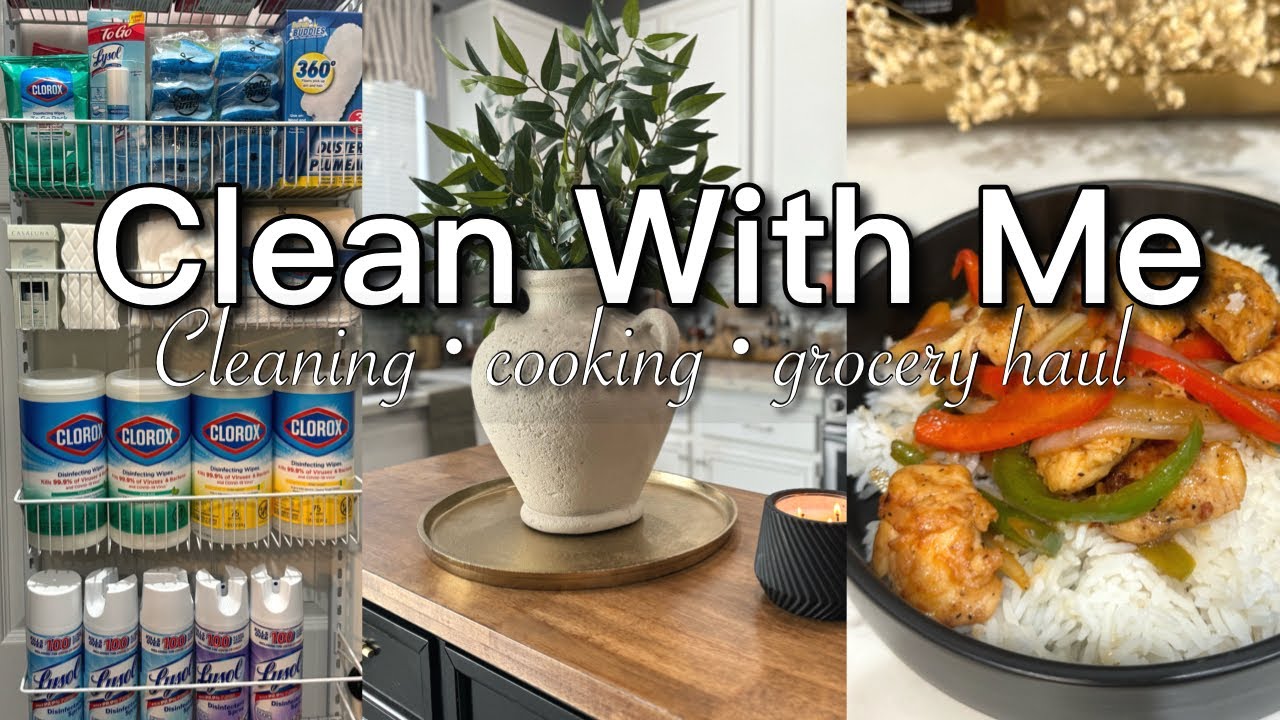 CLEANING MOTIVATION | GETTING THINGS DONE | COOKING | CLEAN WITH ME