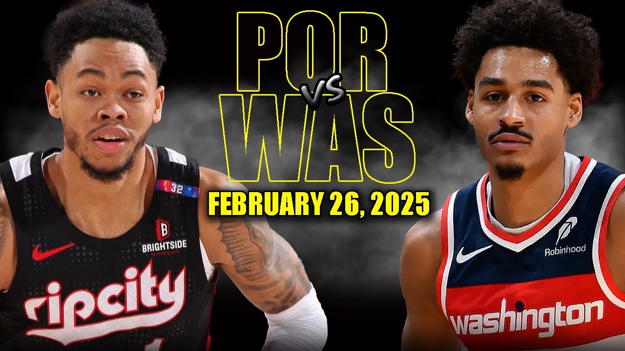 Portland Trail Blazers vs Washington Wizards Full Game Highlights - February 26 | NBA Regular Season