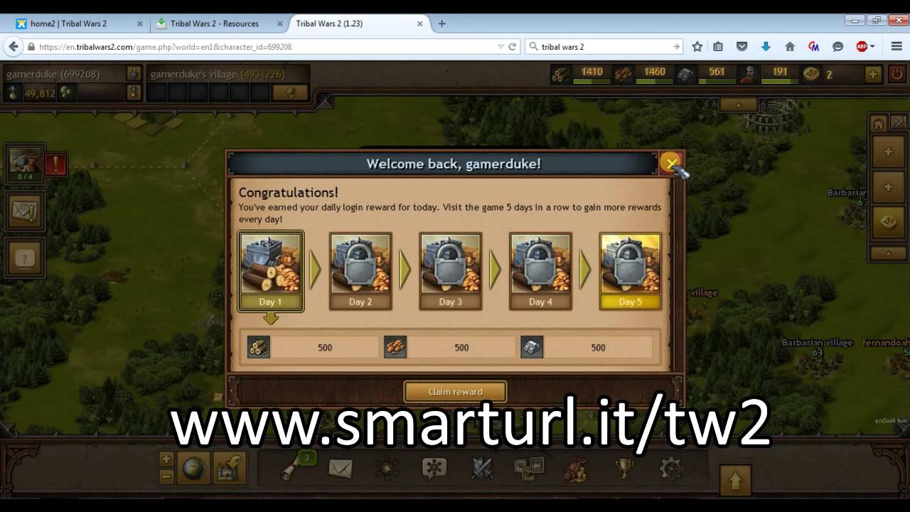 Tribal Wars 2 +1000 Resources [PROOF][EASY] 2015