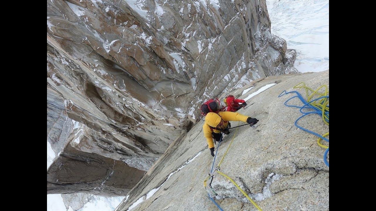 Climbing Punta Herron Patagonia