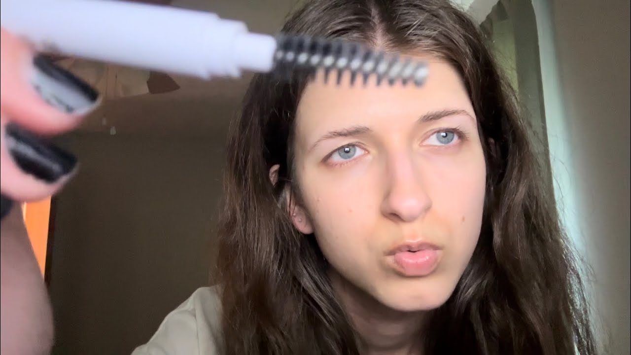 asmr | big sister fixes your eyebrows (personal attention, comforting whispers)