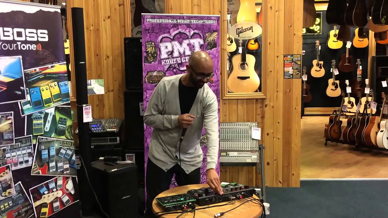 Roland Aira VT-3 and Boss RC505 Demo