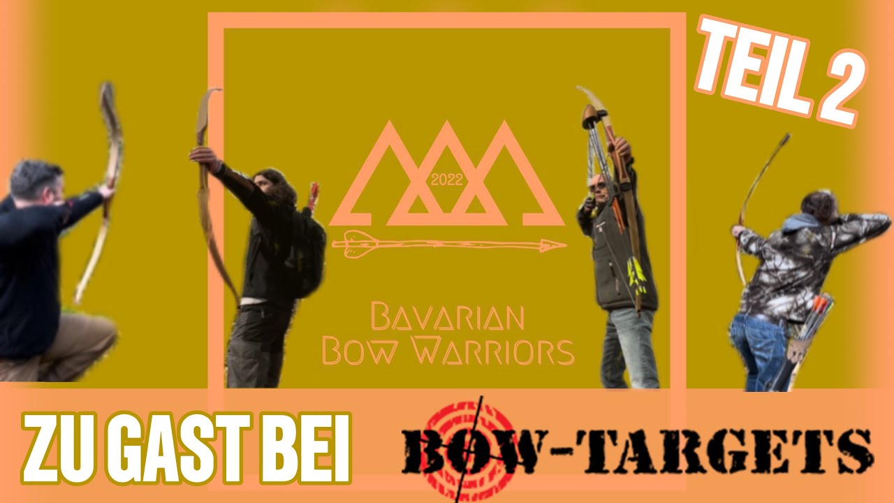 Bow-Targets stellt sich vor! Die neuen Recurve- und Hybridbögen von Wild Bow auf dem Parcours 🏹2/2