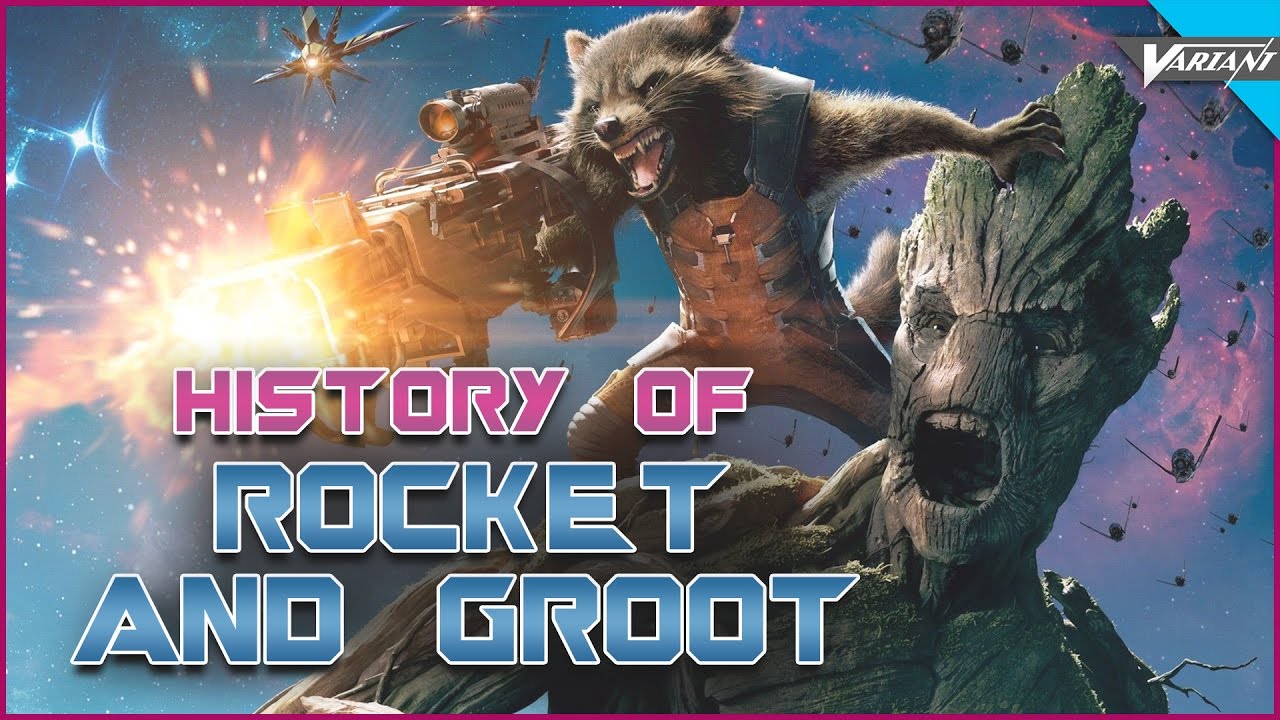 History Of Groot & Rocket Racoon