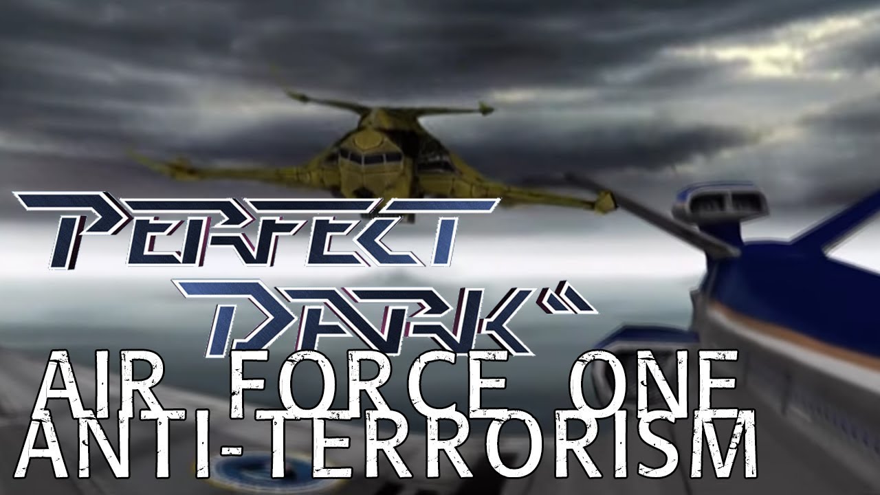 Perfect Dark - Air Force One: Anti-Terrorism - Metal Cover
