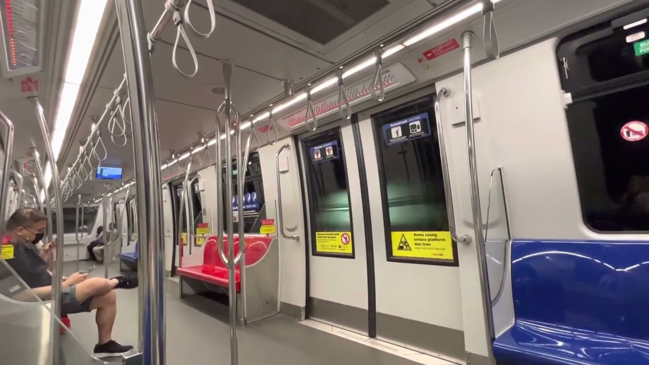 [New announcements] RapidKL Bombardier Innovia Metro 300 (85): Pasar Seni to Damai.