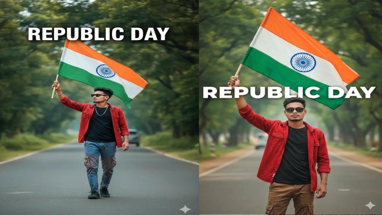 Republic day google gemini photo editing prompts | 26 january ai photo ‎⁨@newtechabhishek7934