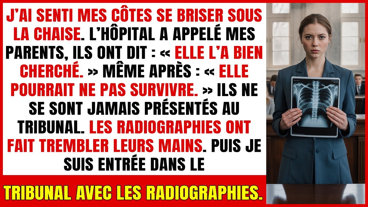 MA SŒUR m’a brisé les CÔTES avec une CHAISE… puis je suis entré au TRIBUNAL avec les radios...