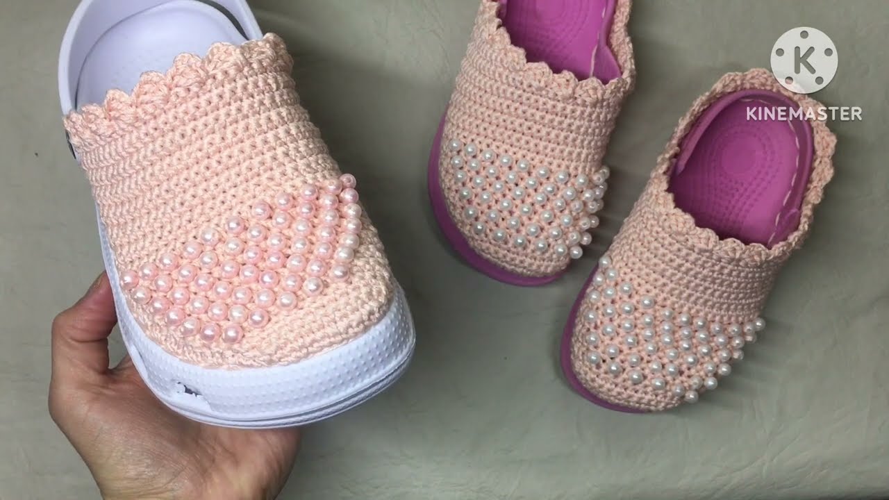 Zapato forrado a crochet ➡️ reciclamos y creamos un bello diseño.