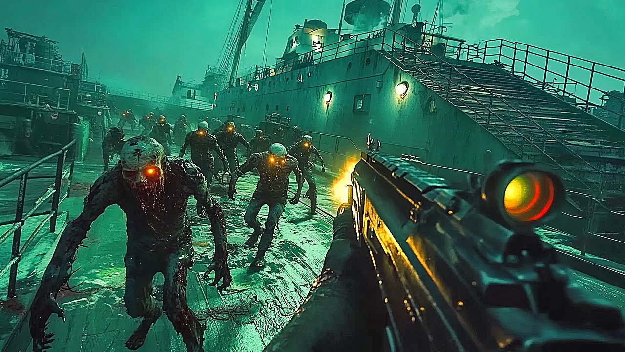 VOYAGE OF DESPAIR GAMEPLAY - COD BO4 ZOMBIES (NO COMMENTARY)