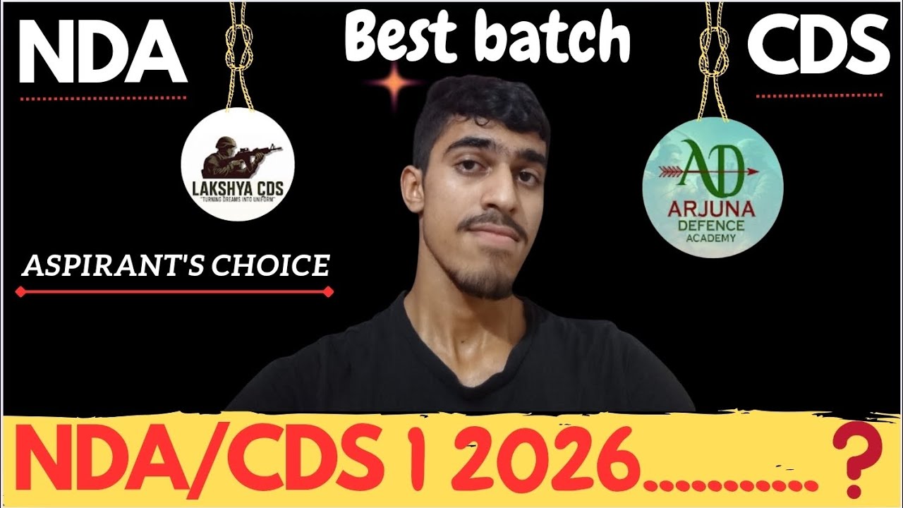  Best NDA online batch | Top NDA/CDS Coaching 2026 #nda 
