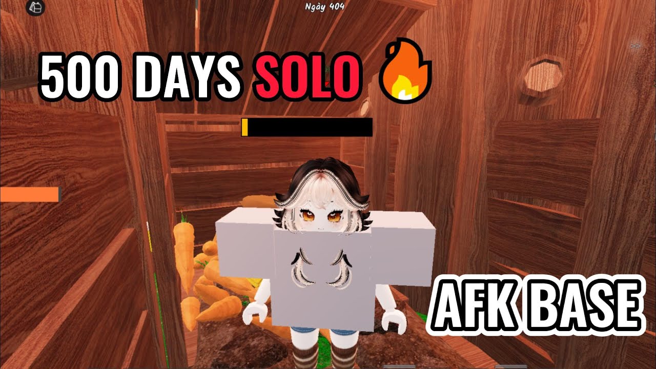 Tớ đã sinh tồn 500 ngày SOLO với căn cứ AFK đơn giản trong 99 NIGHTS IN THE FOREST