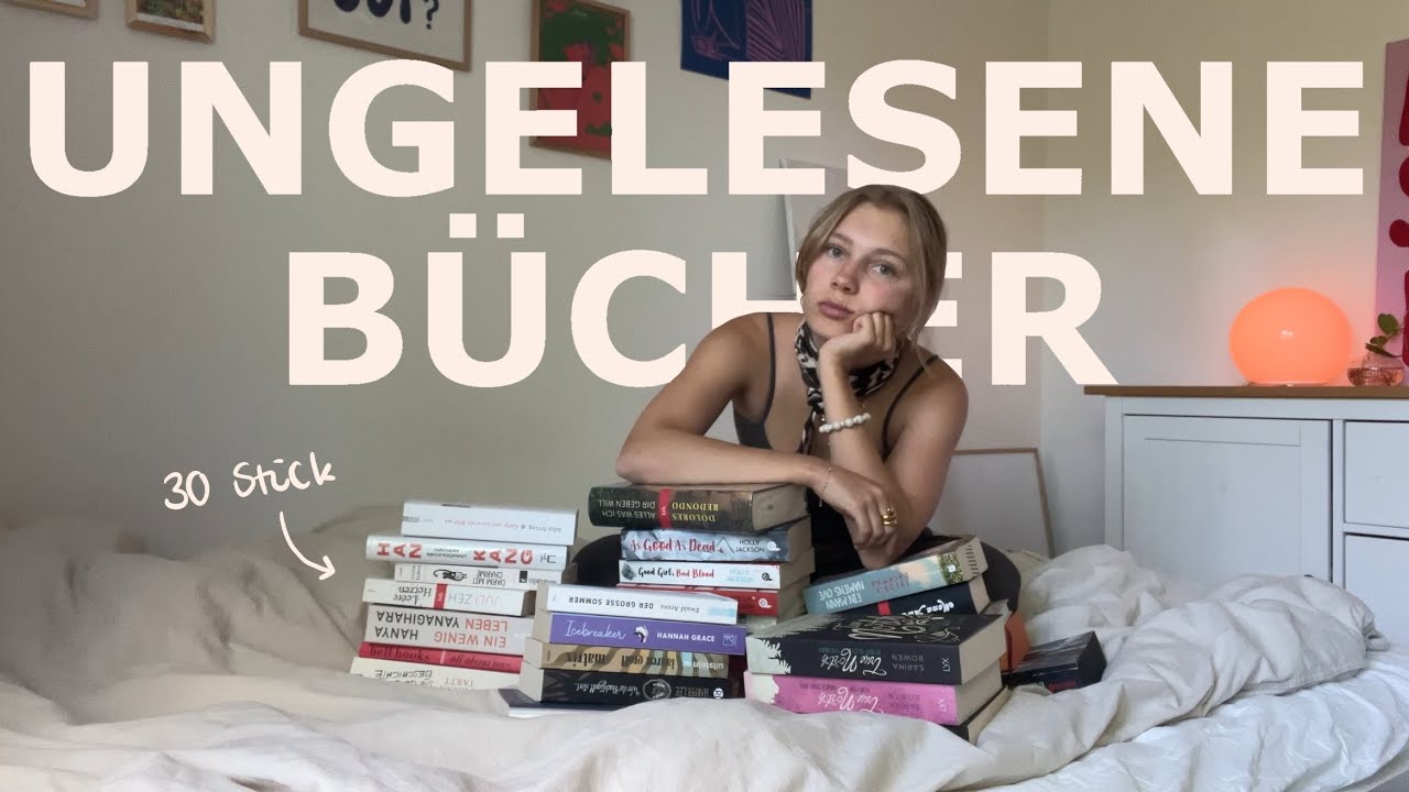 Ich habe 30 (!!) ungelesene Bücher // alle meine ungelesenen Bücher