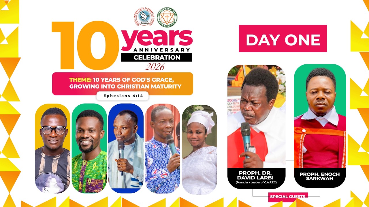 10 Years Anniversary Celebration of Trinity Youth Fellowship - Day 1