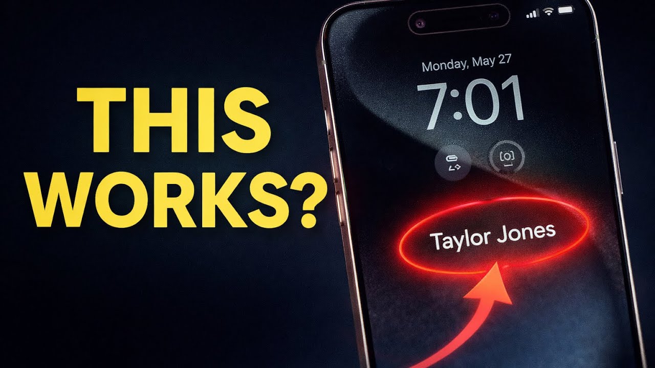 Your iPhone Lock Screen Is Useless… Until You Do This